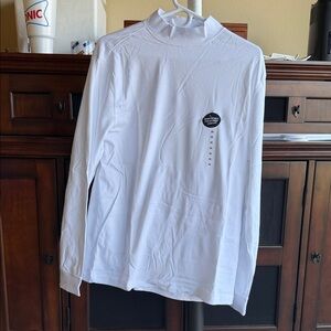 Roundtree & Yorke White Long Sleeve Men's Shirt